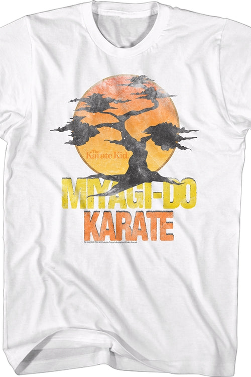 Silhouette Miyagi-Do Karate Kid T-Shirtmain product image