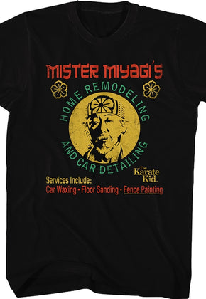 Miyagi Home Remodeling Shirt