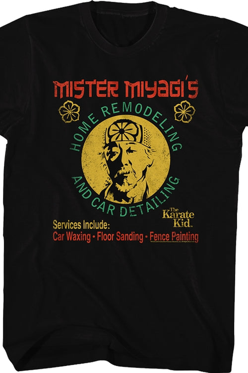 Miyagi Home Remodeling Shirtmain product image