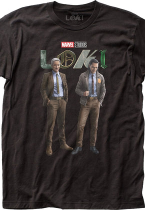 Mobius M. Mobius and Loki Marvel Comics T-Shirt