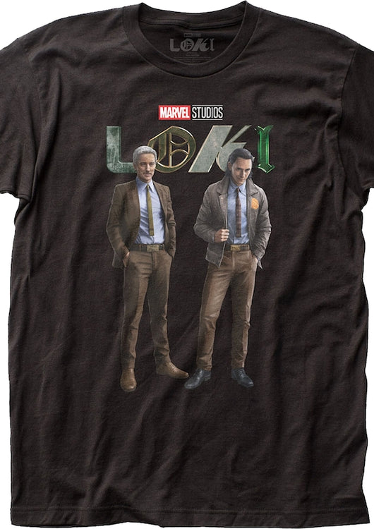 Mobius M. Mobius and Loki Marvel Comics T-Shirt - main product image