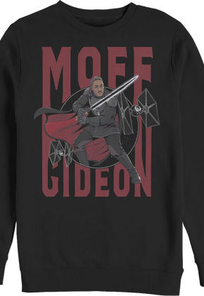 Moff Gideon Action Pose The Mandalorian Star Wars Sweatshirt