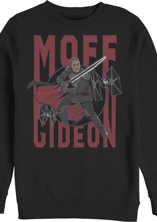 Moff Gideon Action Pose The Mandalorian Star Wars Sweatshirt - main product image