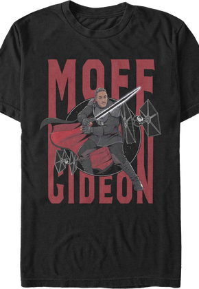Moff Gideon Action Pose The Mandalorian Star Wars T-Shirt