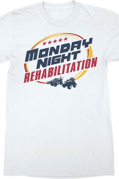 Monday Night Rehabilitation Idiocracy T-Shirtmain product image