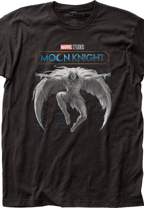 Moon Knight Jump Into Action Marvel Comics T-Shirt
