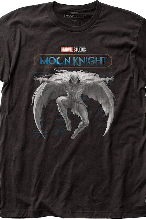 Moon Knight Jump Into Action Marvel Comics T-Shirtmain product image