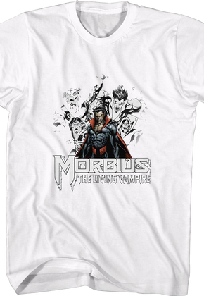 Morbius The Living Vampire Sketches Marvel Comics T-Shirt