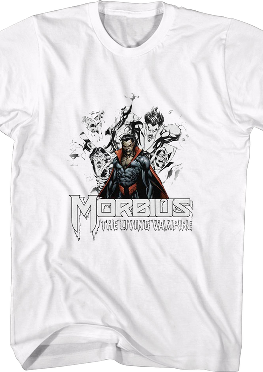 Morbius The Living Vampire Sketches Marvel Comics T-Shirt - main product image