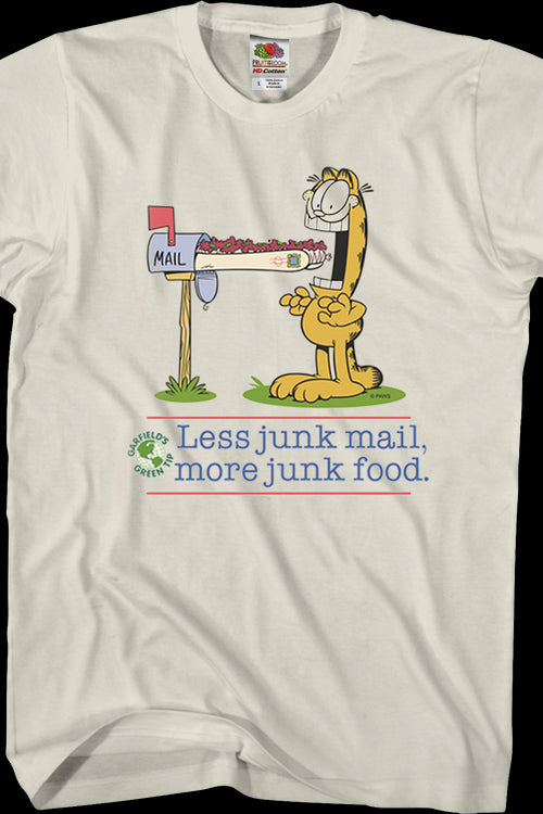 More Junk Food Garfield T-Shirtmain product image