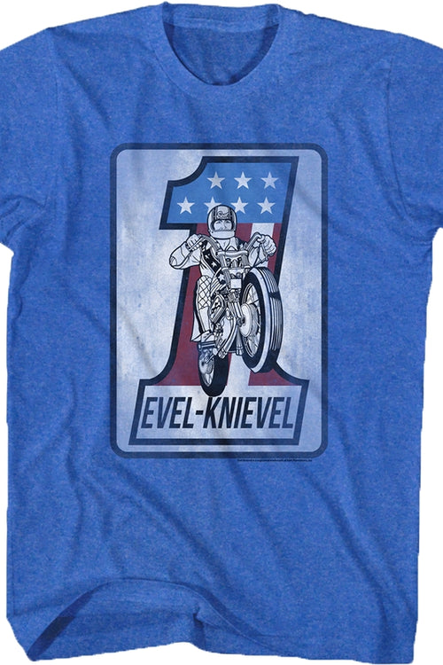 Motorcycle Evel Knievel T-Shirtmain product image