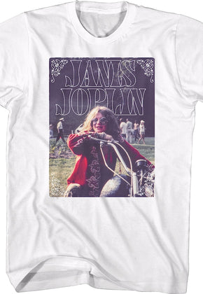 Motorcycle Janis Joplin T-Shirt