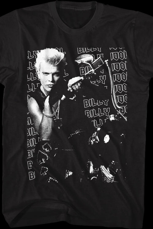 Motorcycle Photo Billy Idol T-Shirtmain product image