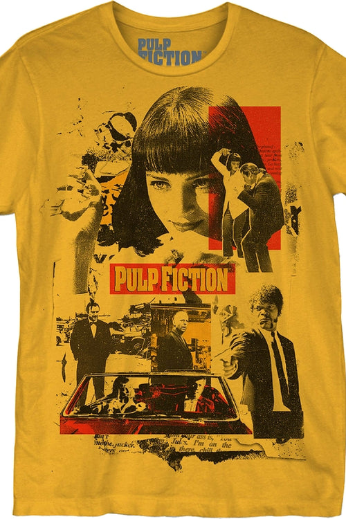 Movie Collage Pulp Fiction T-Shirtmain product image