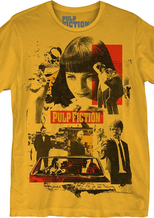Movie Collage Pulp Fiction T-Shirt - main product image