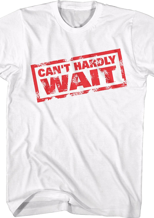 Movie Logo Can't Hardly Wait T-Shirt - main product image