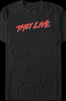 Movie Logo They Live T-Shirt