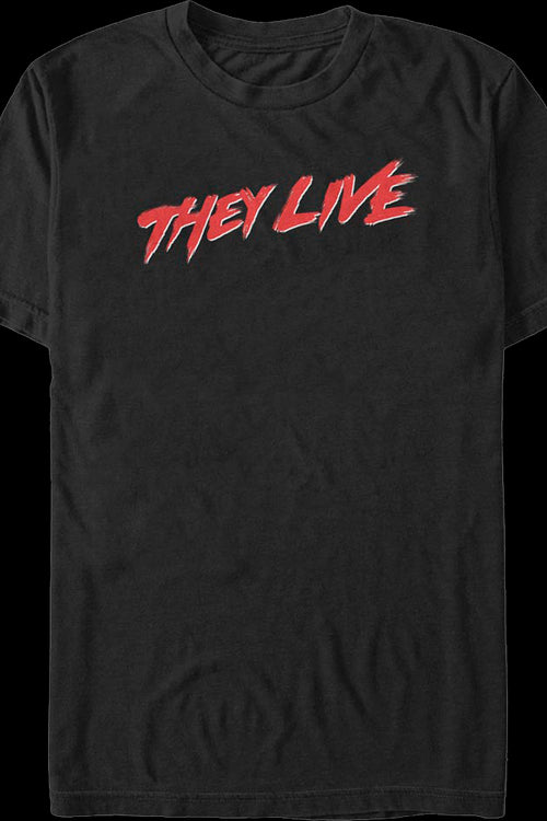 Movie Logo They Live T-Shirtmain product image