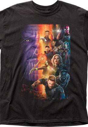Movie Poster Avengers Infinity War T-Shirt