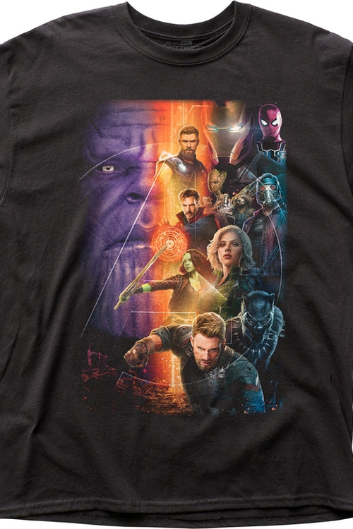 Movie Poster Avengers Infinity War T-Shirtmain product image