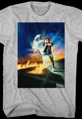 Michael J. Fox Movie Poster Back To The Future T-Shirt