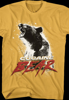 Movie Poster Cocaine Bear T-Shirt