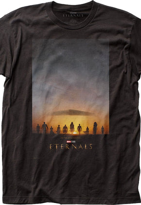 Eternals Movie Poster Marvel Comics T-Shirt