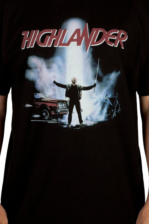 Movie Poster Highl&er Shirt: Highlander Mens T-shirt