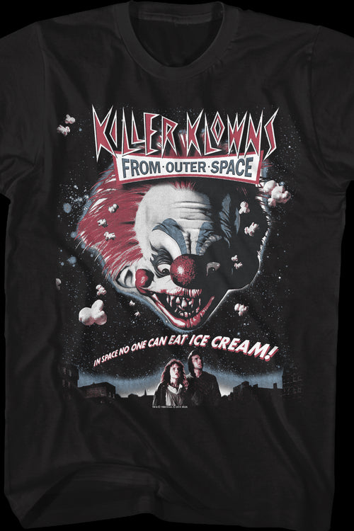 Movie Poster Killer Klowns From Outer Space T-Shirtmain product image