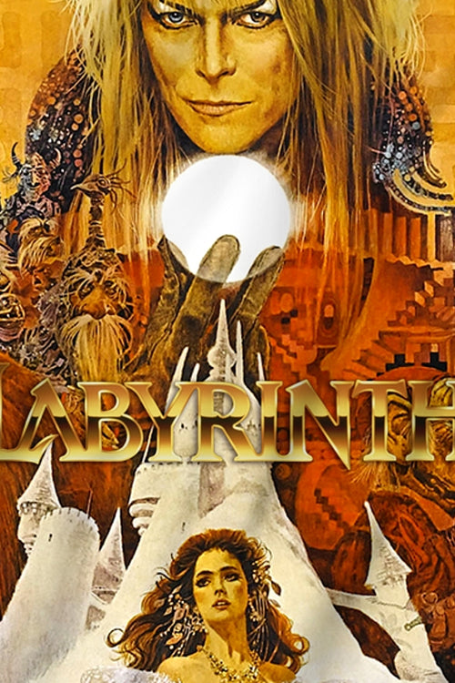 Movie Poster Labyrinth 36 x 58 Fleece Blanketmain product image