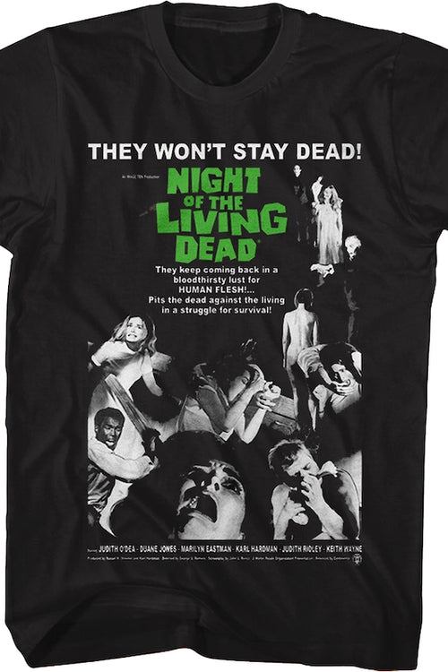 Movie Poster Night Of The Living Dead T-Shirtmain product image