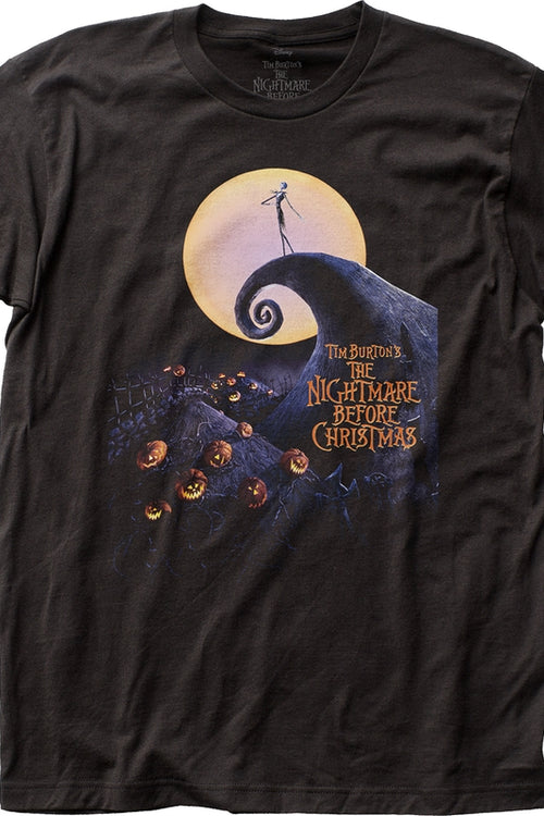 Movie Poster Nightmare Before Christmas T-Shirtmain product image