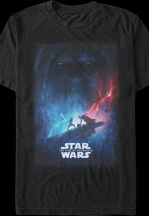 Movie Poster The Rise Of Skywalker Star Wars T-Shirt
