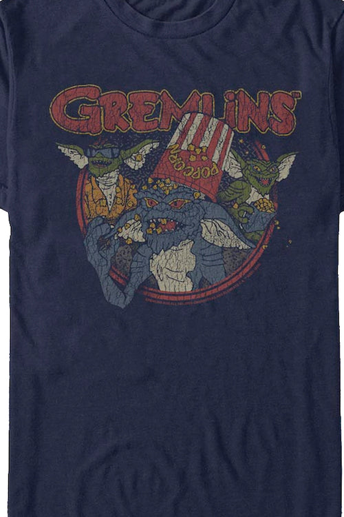 Movie Theater Popcorn Gremlins T-Shirtmain product image
