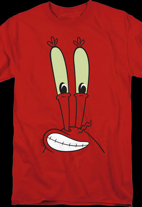 Mr. Krabs Face SpongeBob SquarePants T-Shirt