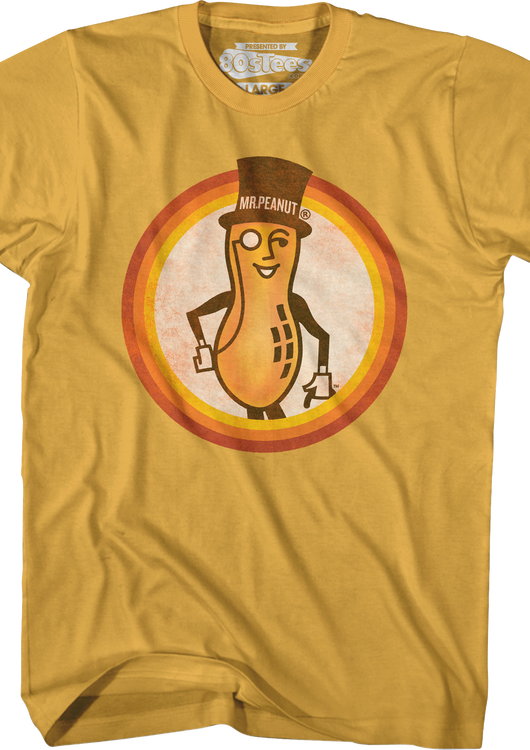 Mr. Peanut Circle Planters T-Shirt - main product image