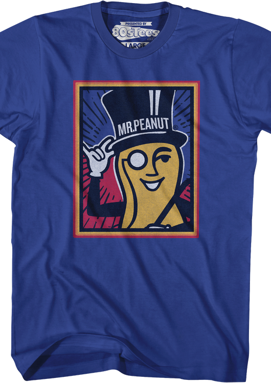 Mr. Peanut Framed Picture Planters T-Shirt - main product image