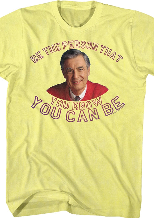 Mr Rogers Motivational T-Shirt - main product image