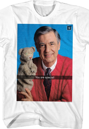 Mr. Rogers You Are Special Photo T-Shirt
