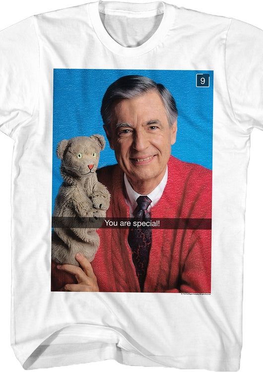 Mr. Rogers You Are Special Photo T-Shirt - main product image