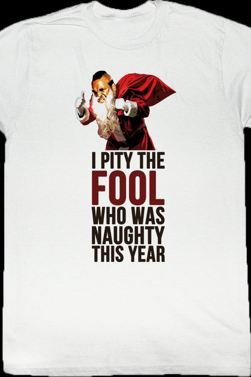 Mr. T Santa Christmas Shirtmain product image