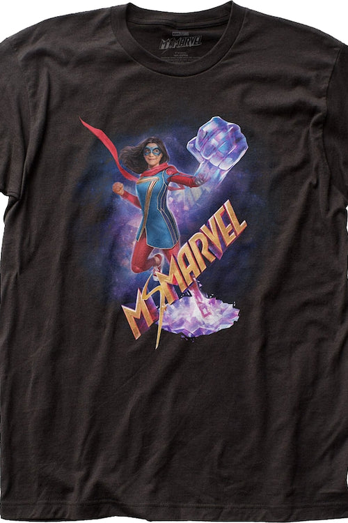 Ms. Marvel Action Pose Marvel Comics T-Shirtmain product image
