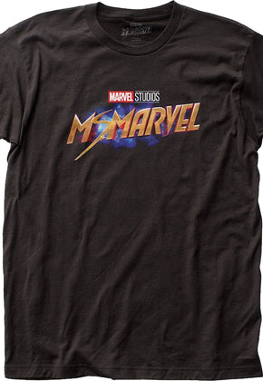 Ms. Marvel Logo Marvel Comics T-Shirt