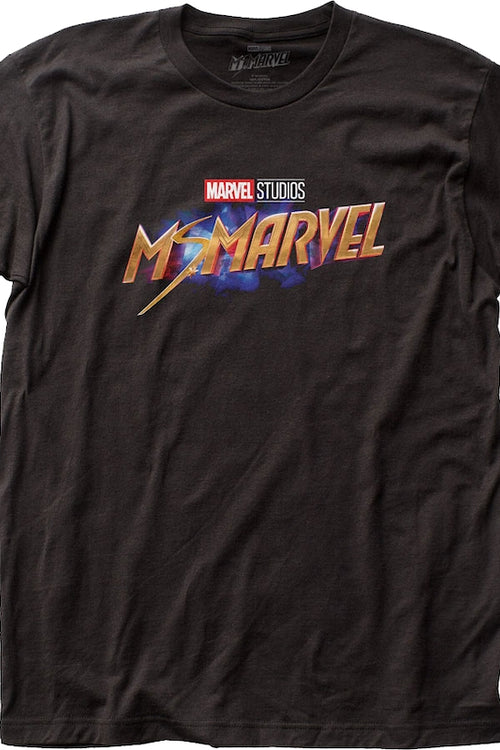 Ms. Marvel Logo Marvel Comics T-Shirtmain product image