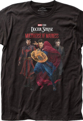 Multiverse Of Madness Doctor Strange Poses Marvel Comics T-Shirt