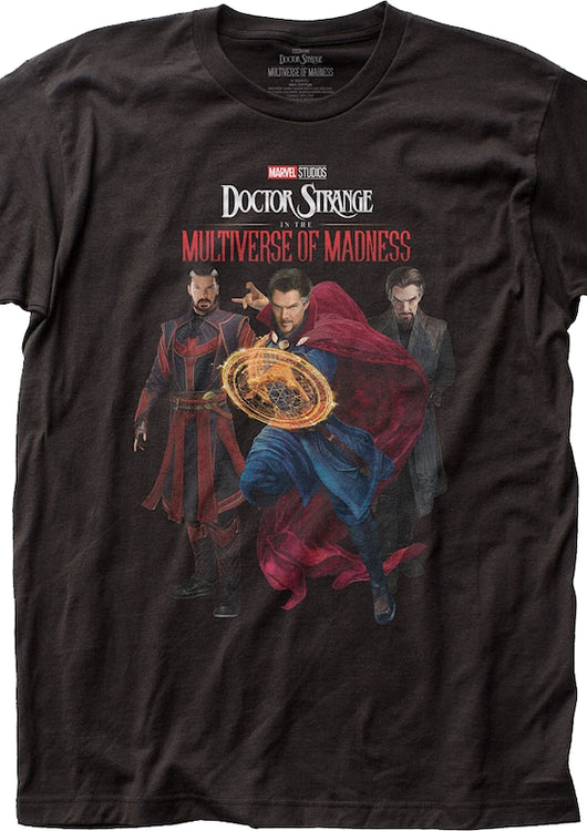 Multiverse Of Madness Doctor Strange Poses Marvel Comics T-Shirt - main product image