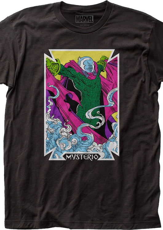 Mysterio Card Marvel Comics T-Shirt - main product image