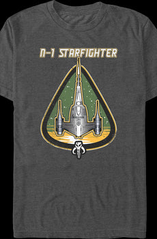 N-1 Starfighter Mandalorian Star Wars T-Shirt