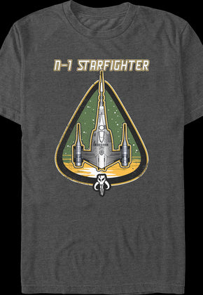N-1 Starfighter Mandalorian Star Wars T-Shirt