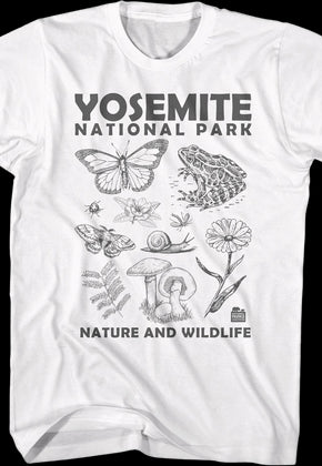 Nature And Wildlife Yosemite National Park T-Shirt